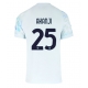 Maillot de foot Inter Milan Manuel Akanji #25 Extérieur vêtements 2025-26 Manches Courtes Maillot de foot Inter Milan Manuel Akanji #25 Extérieur vêtements 2025-26 Manches Courtes